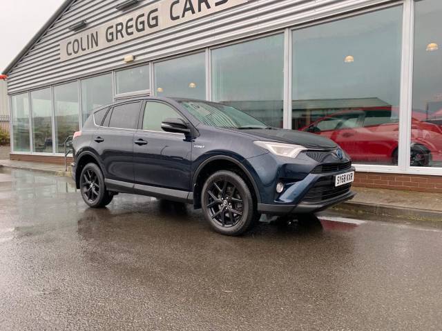Toyota Rav4 2.5 VVT-i Hybrid Excel TSS 5dr CVT [Nav] Estate Petrol / Electric Hybrid Blue