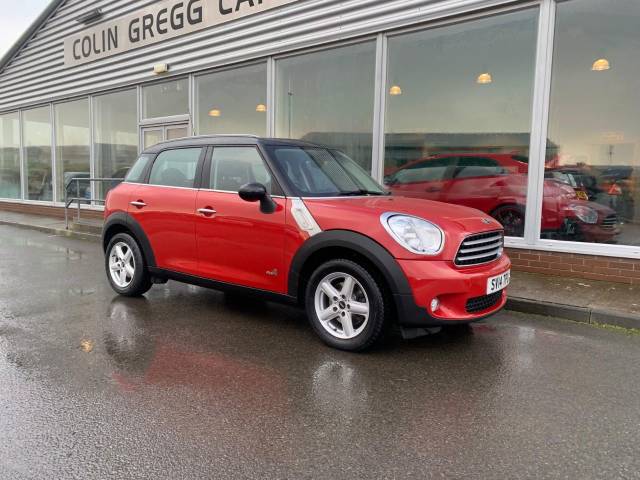 Mini Countryman 1.6 Cooper D ALL4 5dr Hatchback Diesel Red
