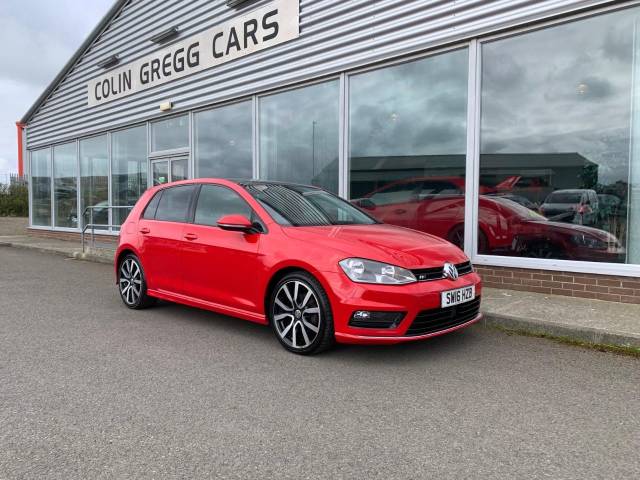 Volkswagen Golf 2.0 TDI R-Line Edition 5dr Hatchback Diesel Red