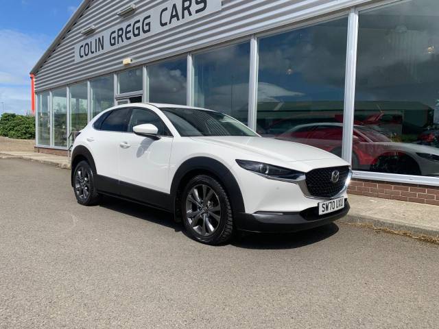 Mazda CX-30 2.0 Skyactiv-X MHEV GT Sport 5dr Auto Hatchback Petrol White