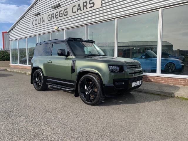 Land Rover Defender 3.0 D350 Hard Top X-Dynamic HSE Auto [3 Seat] Panel Van Diesel Woolstone Green